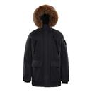 骆驼男装羽绒服冬季黑色短款