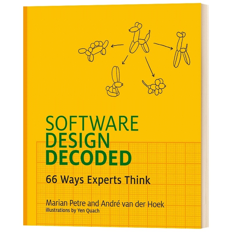 软件设计解码 英文原版 精装 Software Design Decoded 信息技术 英文版进口原版英语书籍