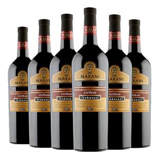 格鲁吉亚红酒玛拉尼MARANI慕库扎尼干红葡萄酒原装原瓶进口6瓶