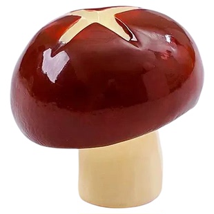 无聊几只可爱菌菇蘑菇治愈电脑桌面日式工位办公桌摆件装饰品早教