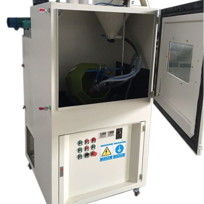 厂家直供滚篮式喷砂机变压器骨架毛边披锋处理9060双枪滚篮喷砂机,五金/工具,喷砂机/喷砂枪,淘宝优惠券,粉丝福利购,淘宝优惠卷