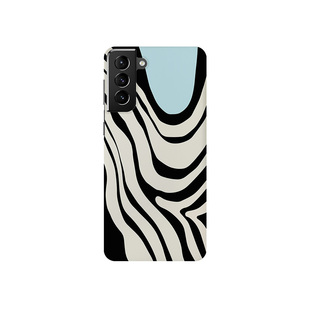 黑线手机壳适用用三星S25ultra手机壳红色s24/s23/s22note20ultra半包硬壳韩国涂层菲林个性创意新款