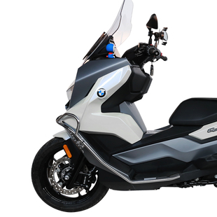 GSADV适用25款宝马C400GT护杠保险杠金属脚踏不锈钢改装原厂配件