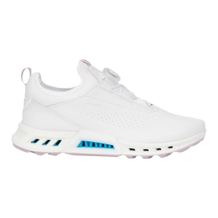 ECCO爱步新款高尔夫女鞋BOA 健步C4系列牛皮防水防滑日常穿搭球鞋