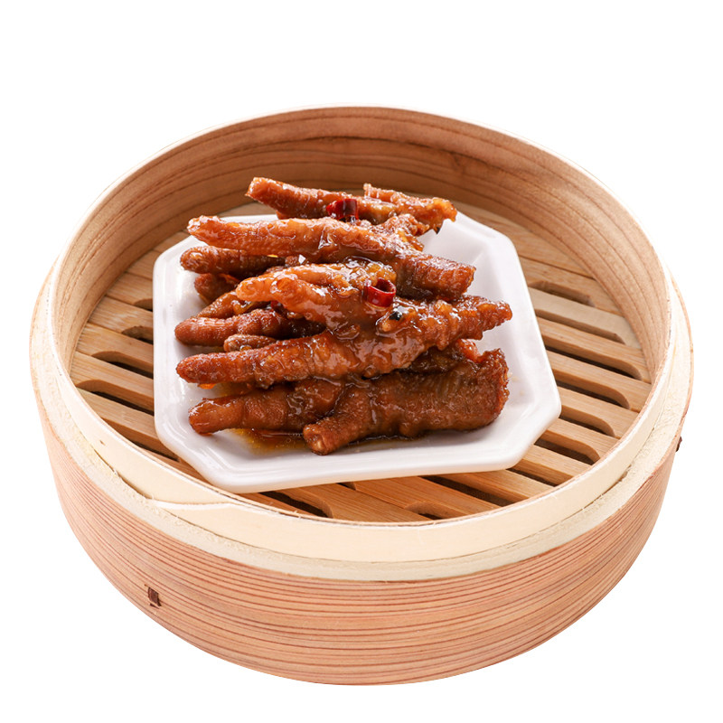 酱香凤爪餐饮大包装广式茶楼点心广东早茶港式蒸凤爪鸡爪炸凤爪