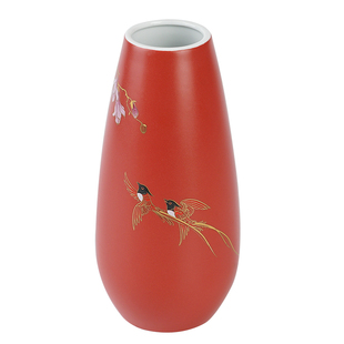 比翼连理陶瓷花瓶一对结婚礼物套装创意订婚摆件客厅餐桌插花装饰