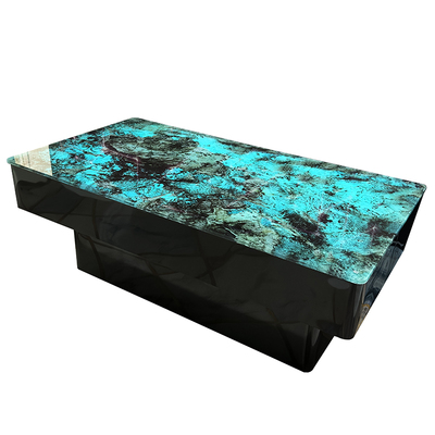 高档奢石发光KTV茶几桌