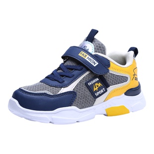 BIBOER品牌男童鞋单网2026新款儿童运动鞋春夏中大童网面跑步鞋男