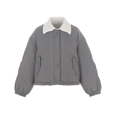 wanatry正反两穿白鸭绒羽绒服女