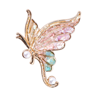 非遗手工螺钿胸针diy材料包社区沙龙自己做手工艺饰品DIY活动暖场