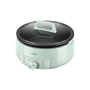 苏泊尔电火锅家用分体式电煮锅宿舍学生煮面锅小型多功能涮煮一体