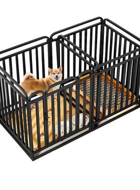 宠物围栏狗狗狗栅栏室内大中小型犬加固型狗笼子隔离门大空间狗窝