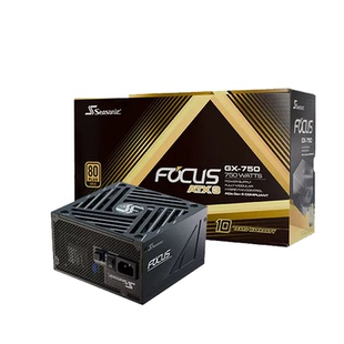 海韵电源FOCUS GX750/1000W金牌全模组台式机电脑850W主机电源ATX