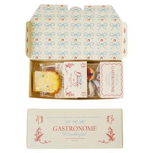 ins烘焙饼干包装盒七夕节礼物盒子蛋糕甜品520情人节伴手礼品定制