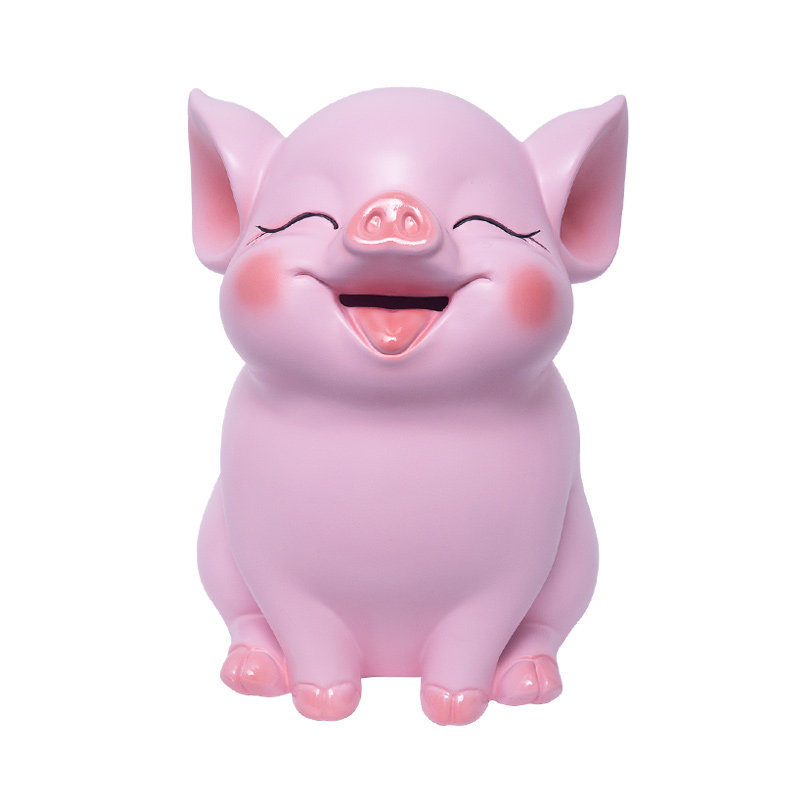 家点靓超大号小猪只进不出存钱罐