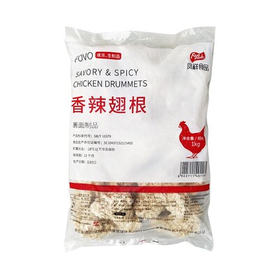 裹粉油炸半成品凤祥鸡翅根