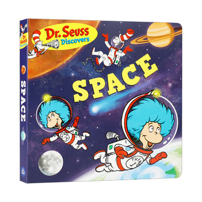 英文原版 Dr. Seuss Discovers Space 苏斯博士发现太空 纸板书 英文版 进口英语原版书籍儿童外文书