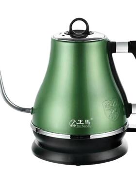 正马细口长嘴电热水壶家用烧水壶304大1.2升冲茶随手泡茶艺快速壶