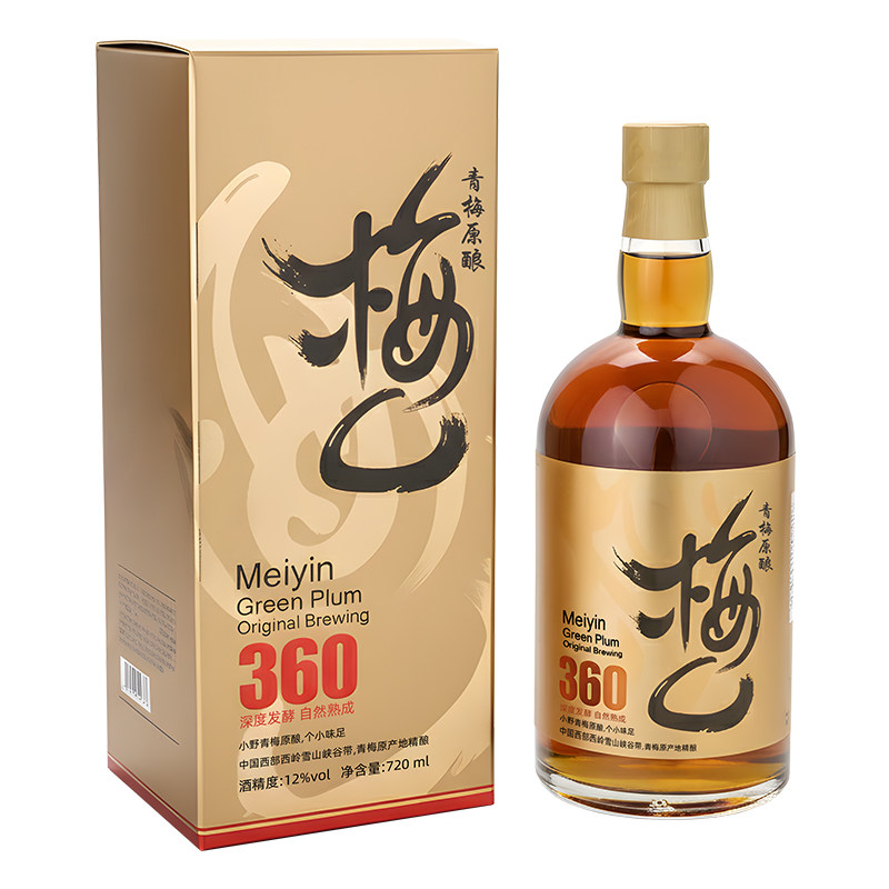 梅乚青梅原酿本格梅酒360天发酵