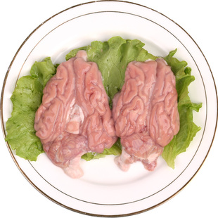 纯鲜猪脑 猪脑髓  麻辣烫烧烤新鲜配菜 食用重庆火锅食材一副100g
