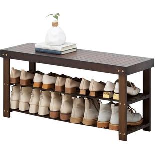 木马人换鞋凳家用门口鞋柜坐凳一体长条凳子穿鞋凳式进门轻奢创意