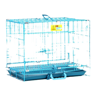 乐佳泰迪猫狗狗笼子宠物犬大号折叠加粗金毛铁笼用品兔笼大型狗窝