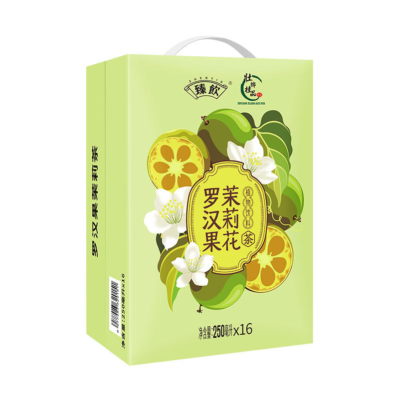 罗汉果茉莉花茶原味250mlX16盒