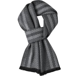 海澜之家围巾男款2026新款秋冬围脖送男朋友爸爸生日时尚新年礼物