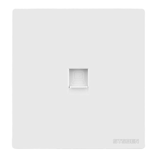 86型墙壁电话电脑网络面板不包含模块通用五六七八类网线模块插座
