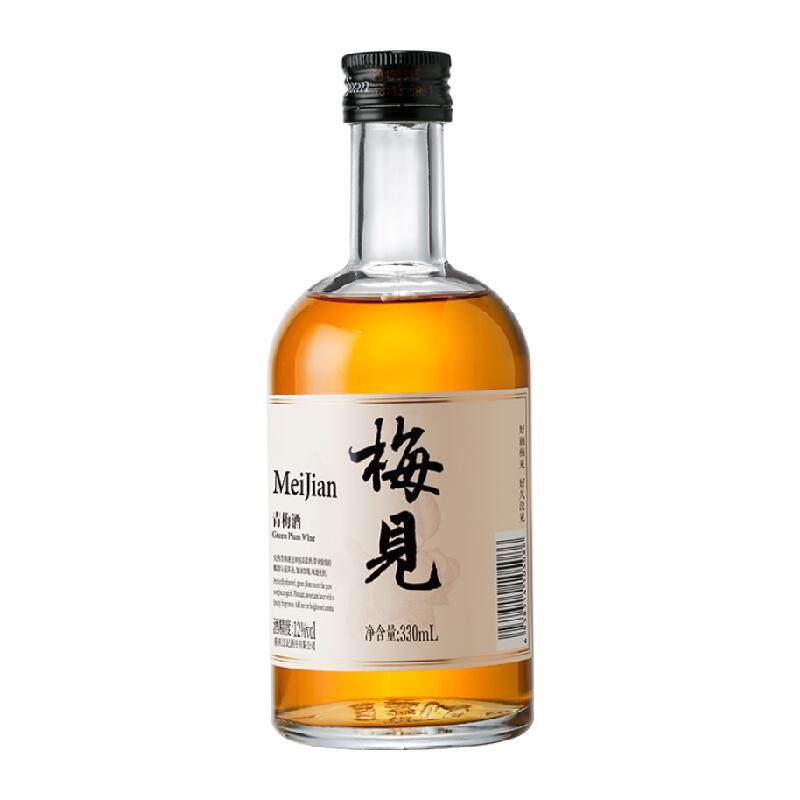 梅见青梅酒梅子酒12度多口味微醺低度果酒女士酒 醺口实拍商品图