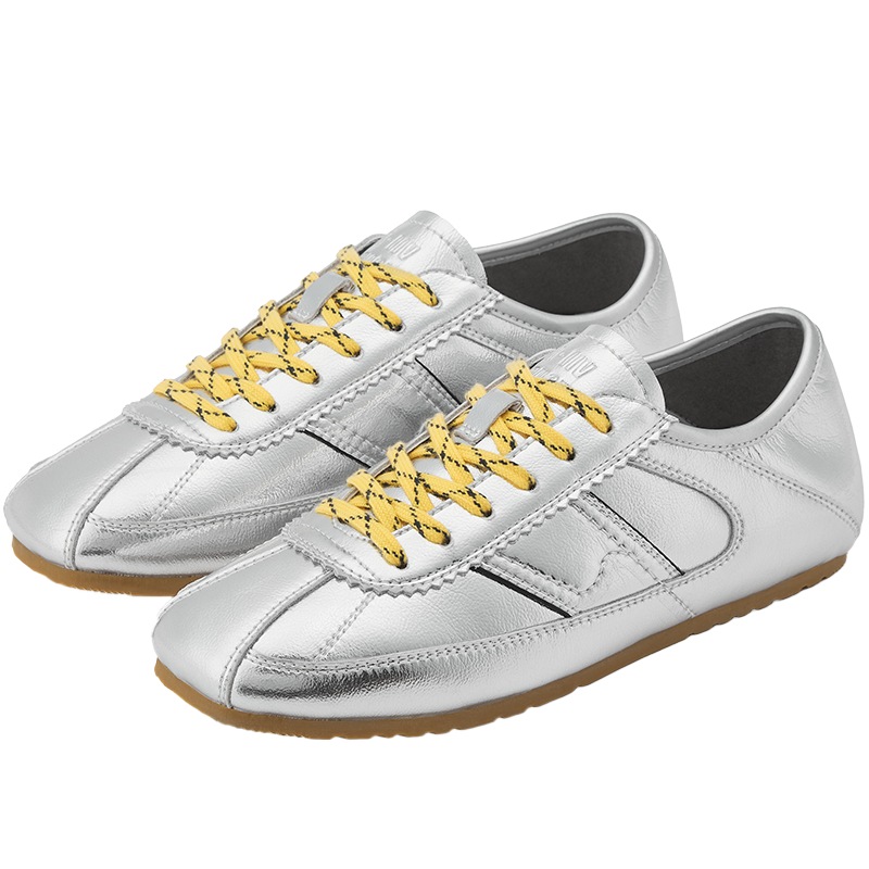 小桃同款73hours女鞋快乐因子春秋季新款复古德训鞋运动阿甘鞋女