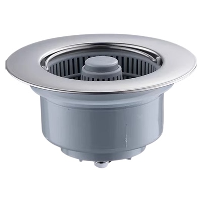 厨房洗菜盆漏水塞洗碗池水槽下水器塞子配件防臭弹跳芯过滤网神器