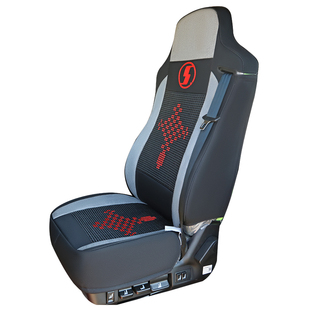 陕汽德龙X5000座套X3000F/M3000L5000全包四季棉麻透气冰丝座椅套