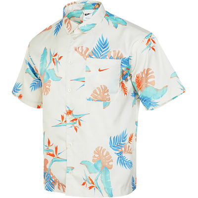 耐克官方正品男子舒适短袖衬衫