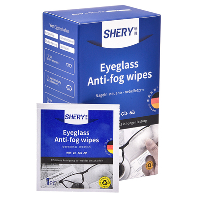 晰雅眼镜清洁湿巾纸防雾擦拭布