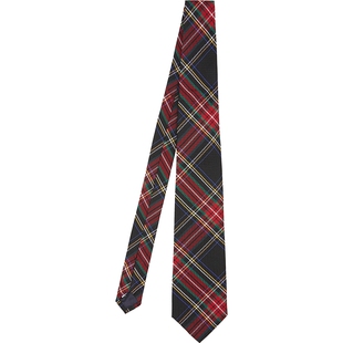 Brooks Brothers/布克兄弟男士25新品桑蚕丝学院风复古格纹领带