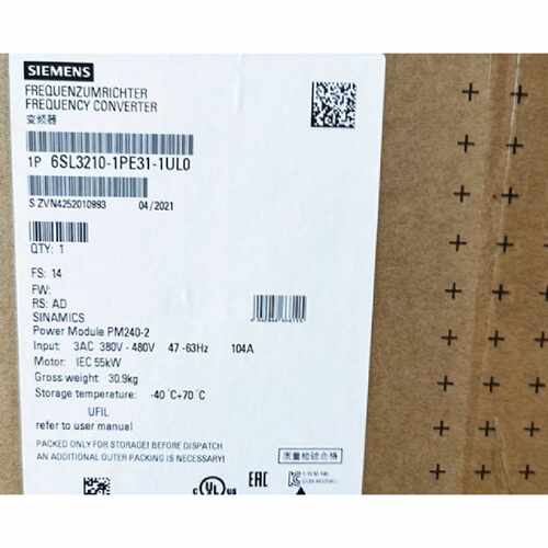 议价6SL3210-1PE31/32/28-1/5/8/UL0/AL0西门子G120变频器PM240-2