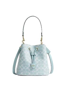 COACH/蔻驰官方 奥莱款女士单肩斜挎手提包水桶包CEZ36
