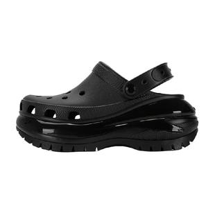 Crocs卡骆驰光轮Clog洞洞鞋厚底沙滩鞋休闲轻便拖鞋207988-001