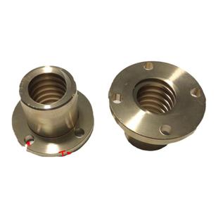 全铜圆法兰螺母 T梯形丝杆螺杆螺母Tr10 12 14 16 20 24 28 30 36