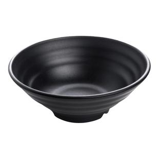 密胺黑色斗笠面碗面馆专用面条拉面汤面螺蛳粉米线店麻辣烫碗商用