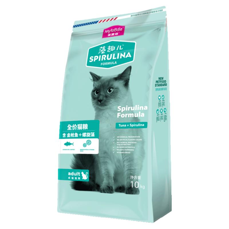 麦富迪趣儿营养增肥10kg美毛猫粮