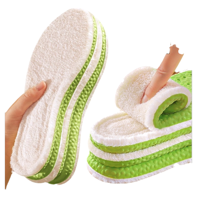 超软踩屎感羊羔绒保暖鞋垫冬季