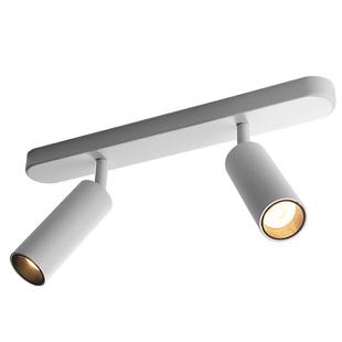 三头射灯明装吸顶防眩光多头轨道灯客厅卧室过道长条线性免导轨灯