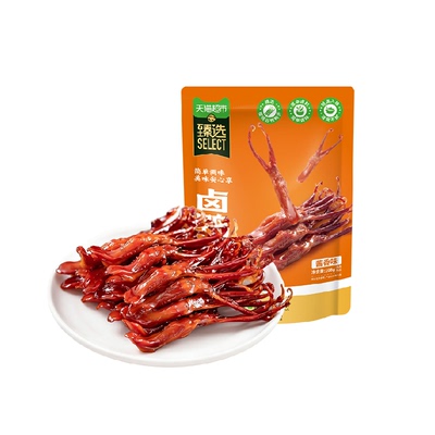 【拍两件】藤桥牌温州风味卤味鸭舌108g/1包
