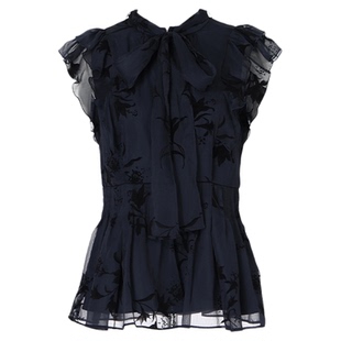 Apuweiser-riche2025秋冬新品 高腰线无袖上衣25312530