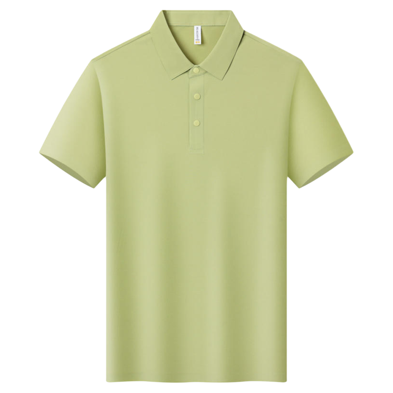 高端冰丝polo衫定制工作服logo销售企业团体员工服无痕短袖t恤男