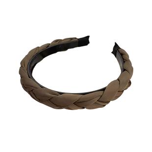 复古麻花高颅顶发箍高级感压发头箍女款洗脸防滑森系文艺发卡头饰