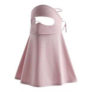 2026新款UPF50+防晒面罩女全脸防紫外线冰丝脸基尼护颈一体夏口罩