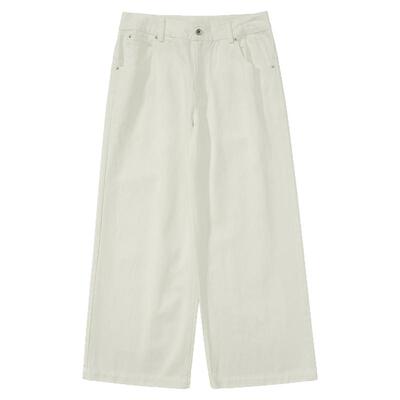 MENTMATE25AW纯白直筒裤